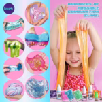 Slime Making Kit for Girls Boys - Diy Slime Toys Gifts for Kids