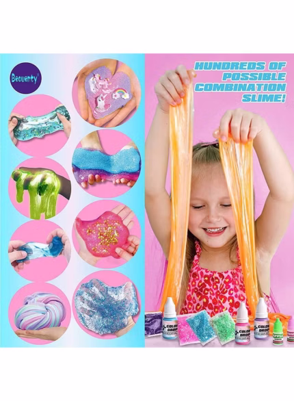 Slime Making Kit for Girls Boys - Diy Slime Toys Gifts for Kids